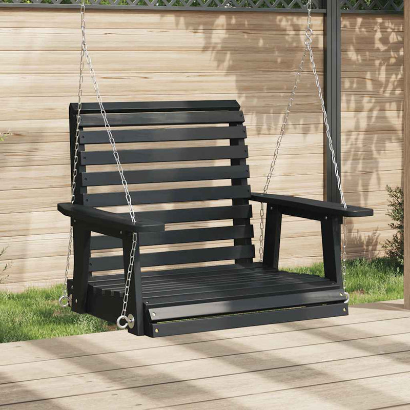 Vidaxl Garden Swing Chaid avec colliers métalliques