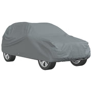 Couverture automatique Vidaxl pour le tissu non tissé SUV M entièrement gris - afbeelding 2