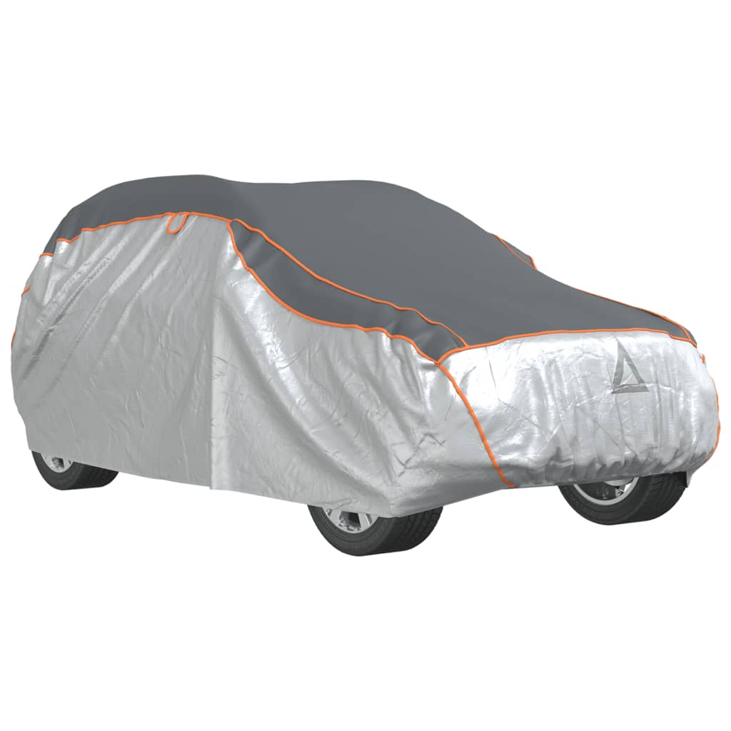 VIDAXL COUVERTURE AUTO pour SUV HAGELBESCHERMING XL Silver and Gray