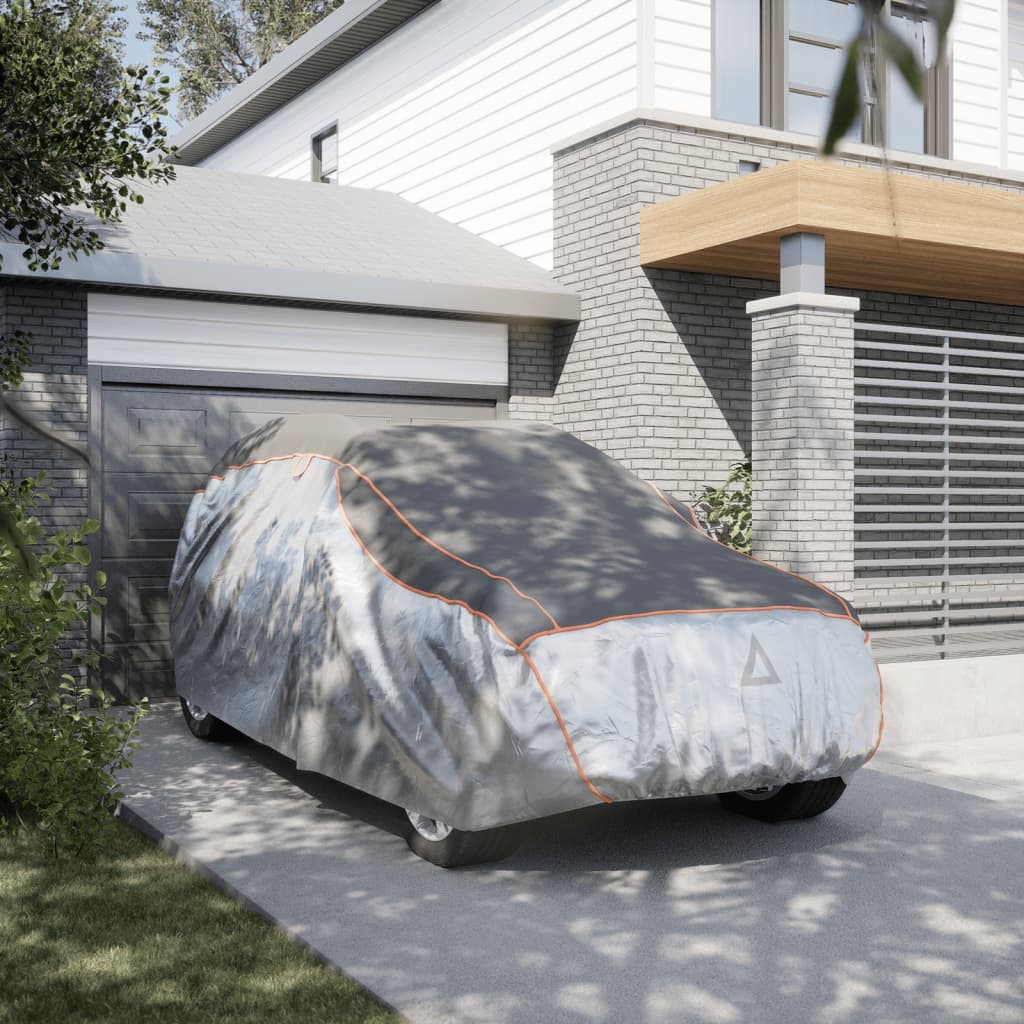 VIDAXL COUVERTURE AUTO pour SUV HAGELBESCHERMING XL Silver and Gray