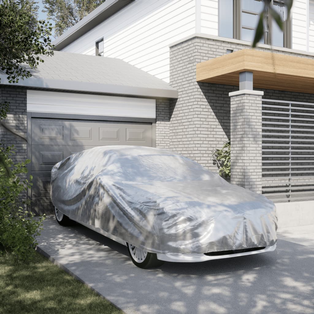 Vidaxl autohoes pour berline avec écarts m peva argent colored