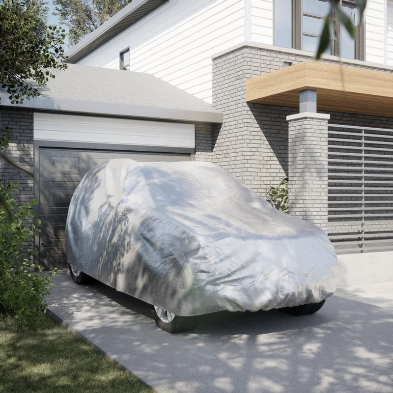 Vidaxl autohoes pour le SUV avec écarts m complètement colorés en argent peva