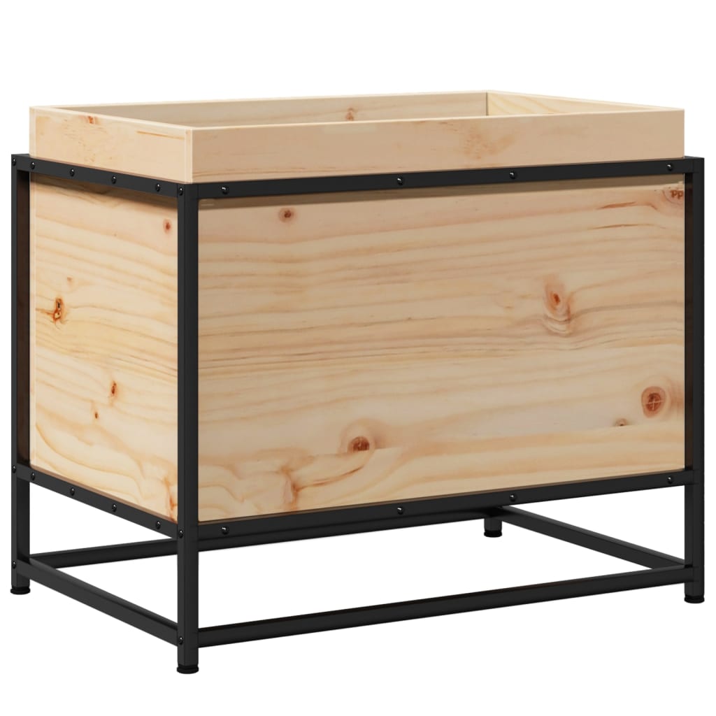 Boîte de planification Vidaxl 60x40x50 cm Pine solide