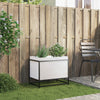 Boîte de planification Vidaxl 60x40x50 cm Pine solide blanc