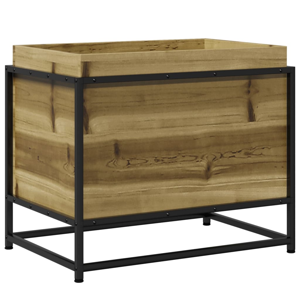Boîte de planification Vidaxl 60x40x50 cm Pine imprégnée