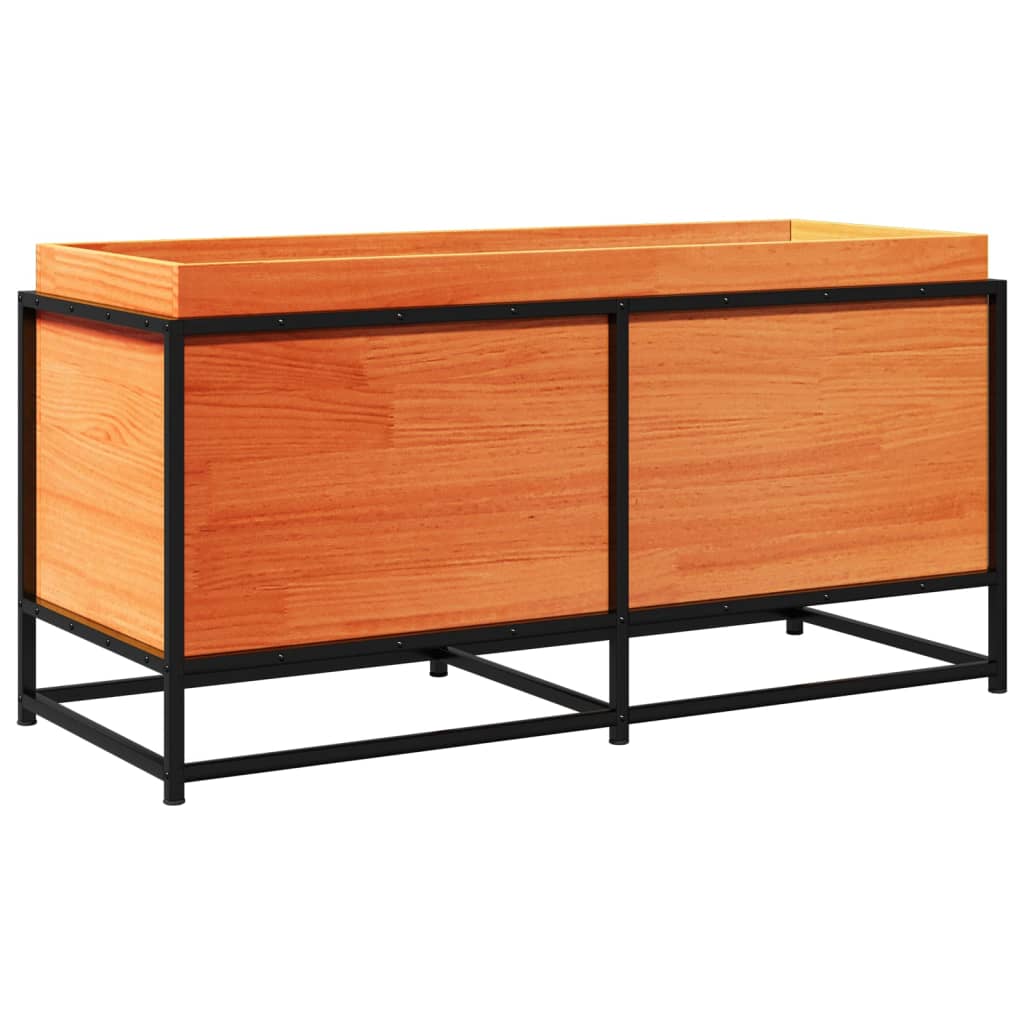 Boîte de planification Vidaxl 100x40x50 cm Brown
