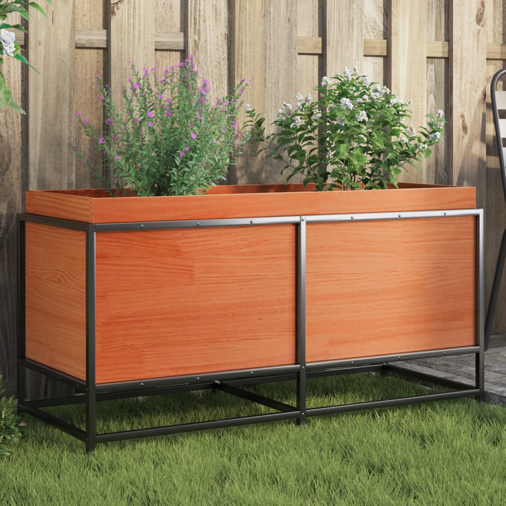 Boîte de planification Vidaxl 100x40x50 cm Brown