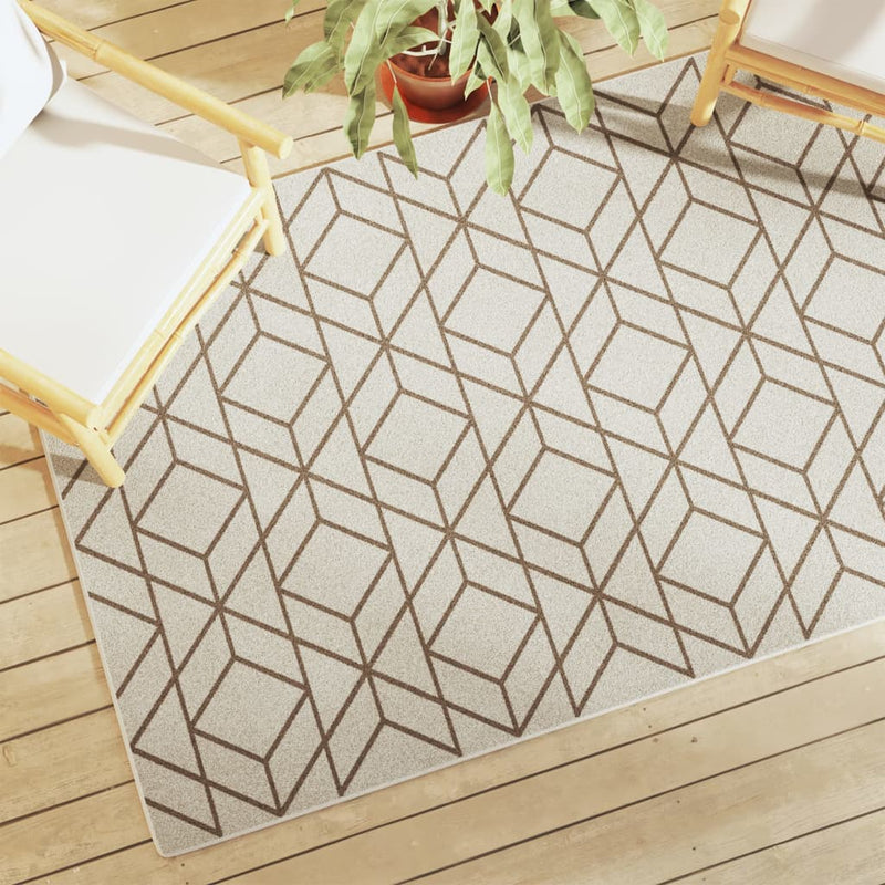 Tapis Vidaxl pour l'intérieur à l'extérieur bas-pole 120x180 cm multi-colorant
