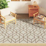 Tapis Vidaxl pour l'intérieur extérieur bas-pole 160x230 cm multi-colorant - afbeelding 3