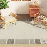 Tapis Vidaxl pour l'intérieur extérieur bas-pole 160x230 cm multi-colorant - afbeelding 3
