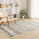 Tapis Vidaxl pour l'intérieur extérieur bas-pole 160x230 cm multi-colorant - afbeelding 1