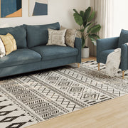 Tapis Vidaxl pour l'intérieur à l'extérieur bas-pole 190x300 cm multi-colorant - afbeelding 1