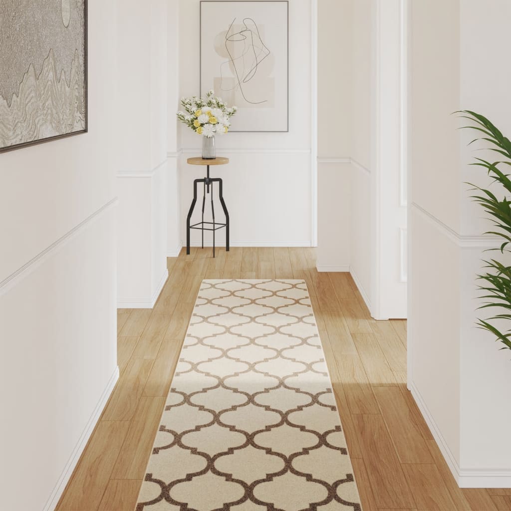 Tapis Vidaxl pour l'intérieur extérieur à faible pole 80x300 cm multi-colorant