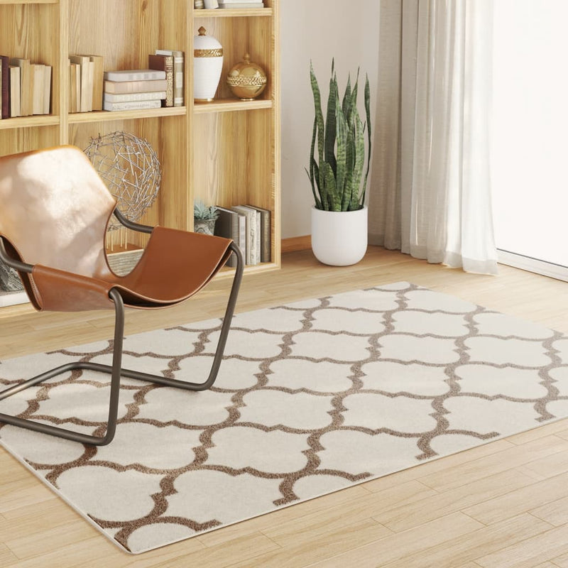 Tapis Vidaxl pour l'intérieur extérieur bas-pole 160x230 cm multi-colorant