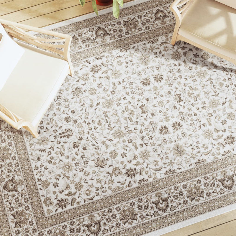 Tapis Vidaxl pour l'intérieur à l'extérieur bas-pole 190x300 cm multi-colorant