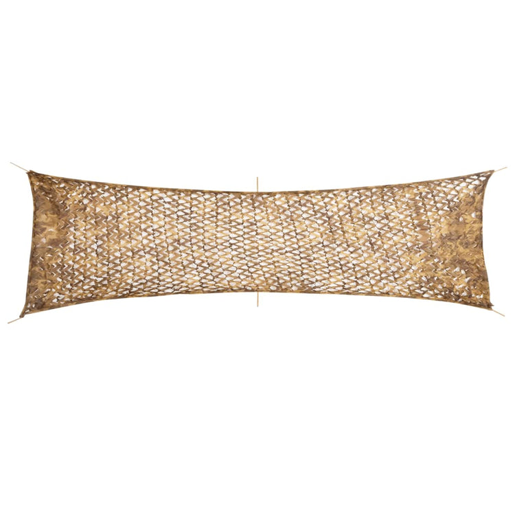 Vidaxx filet de camouflage avec sac de rangement 519x142 cm couleur sable