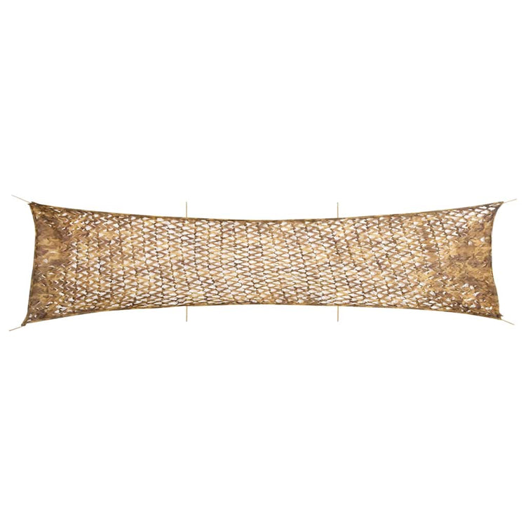 Vidaxx filet de camouflage avec sac de rangement 613x138 cm couleur sable