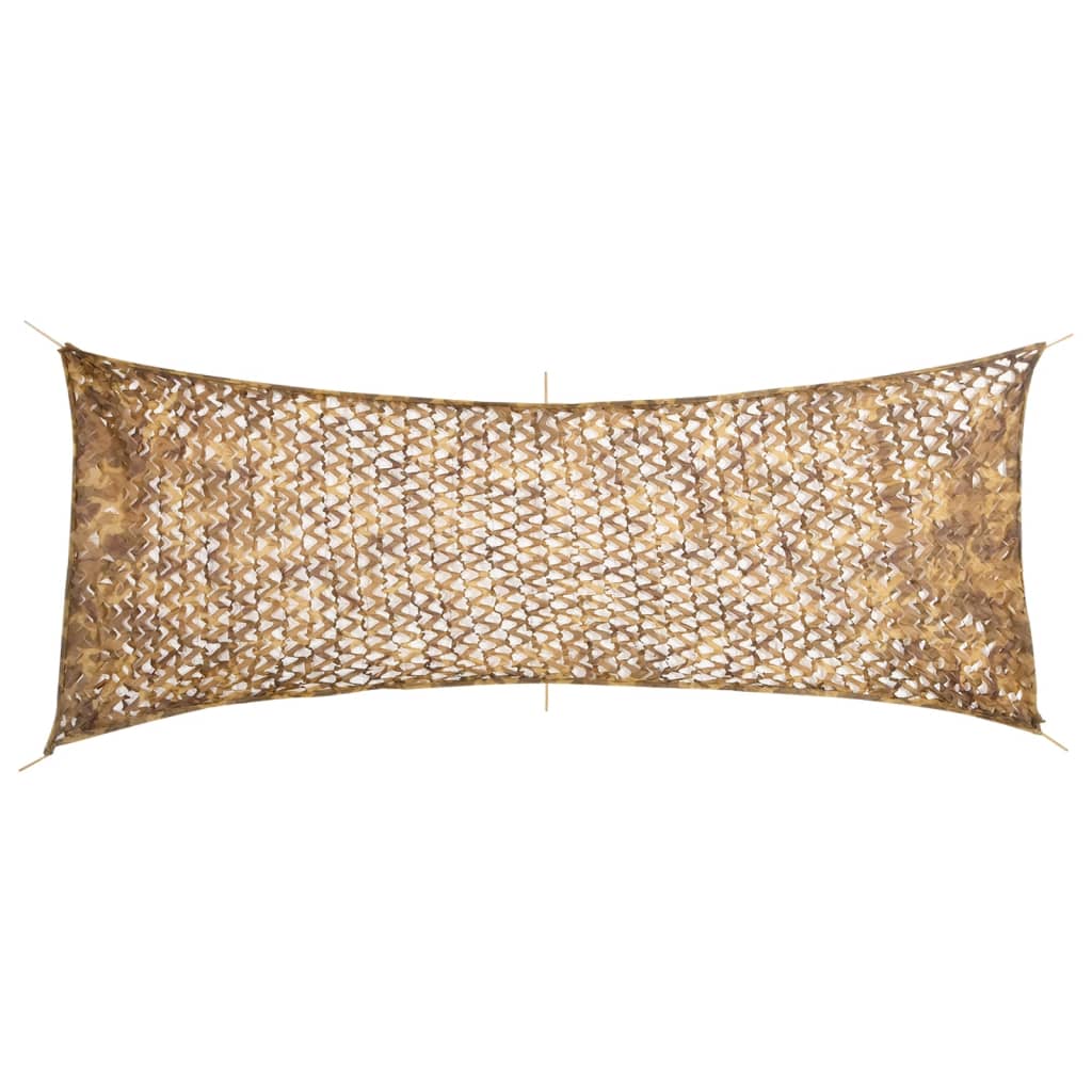 Vidaxx filet de camouflage avec sac de rangement 525x205 cm couleur sable