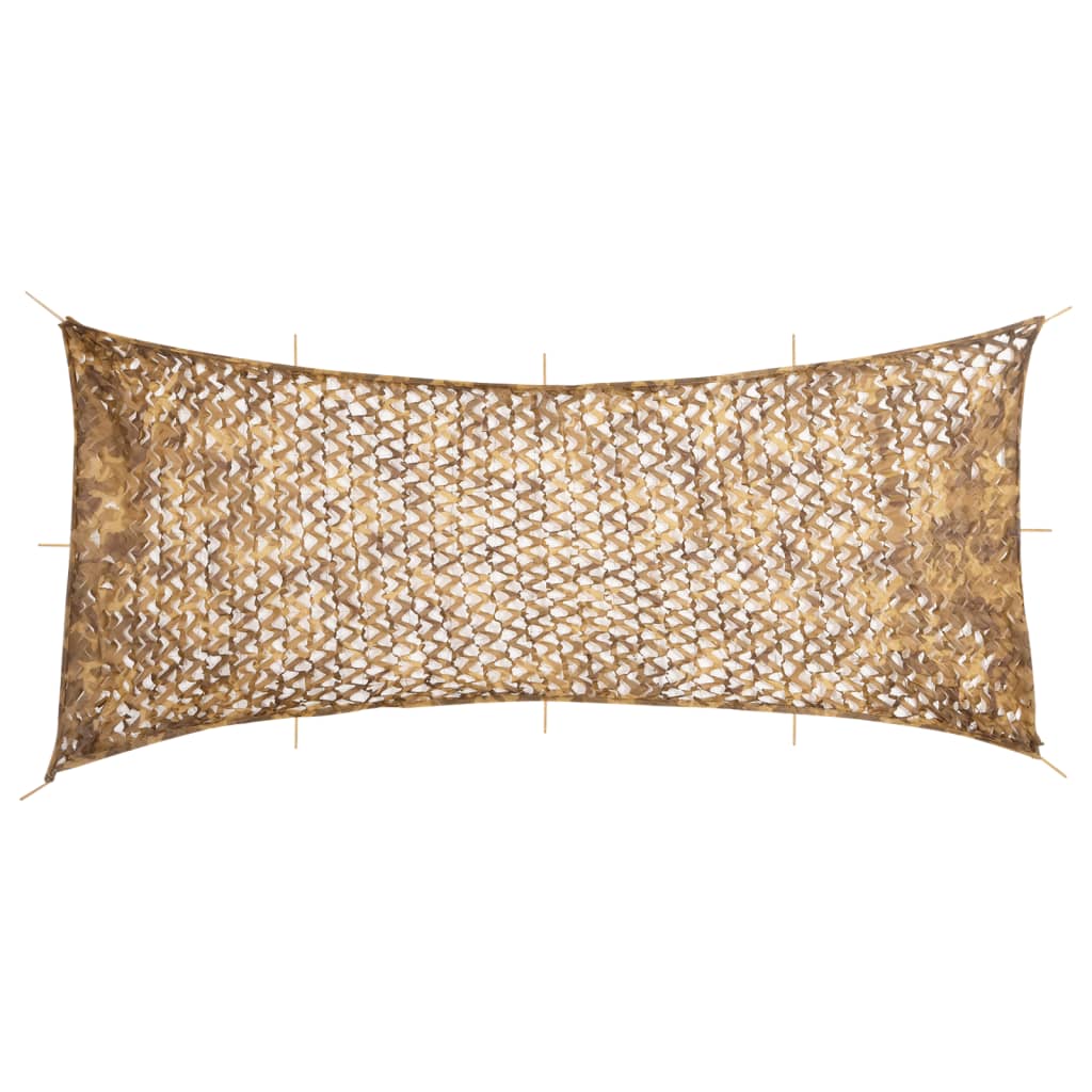 Vidaxx filet de camouflage avec sac de rangement 844x429 cm couleur sable