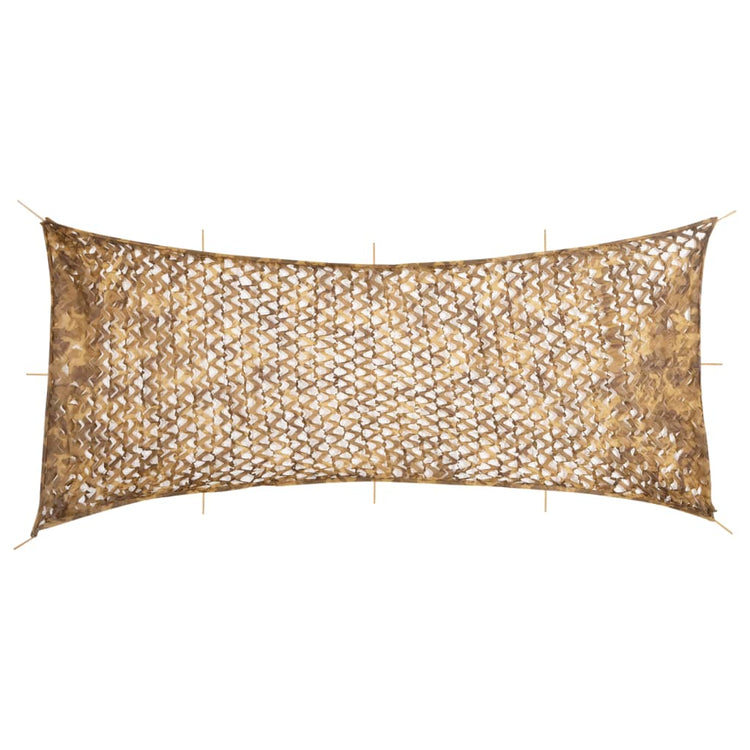 Vidaxx filet de camouflage avec sac de rangement 844x429 cm couleur sable