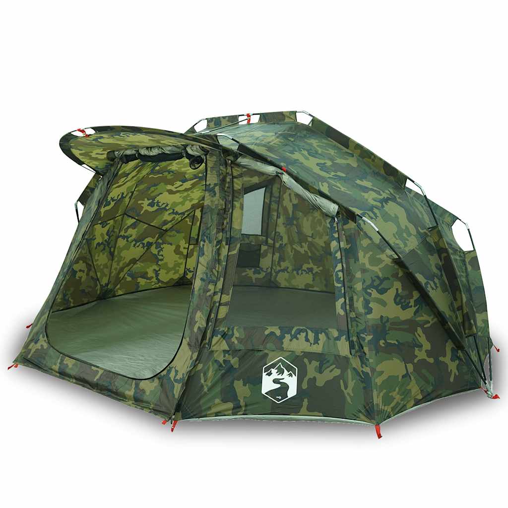 Vidaxl camouflage imperméable à 5 personnes VISTENT