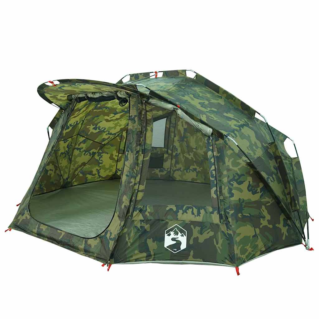 Vidaxl camouflage imperméable à 5 personnes VISTENT