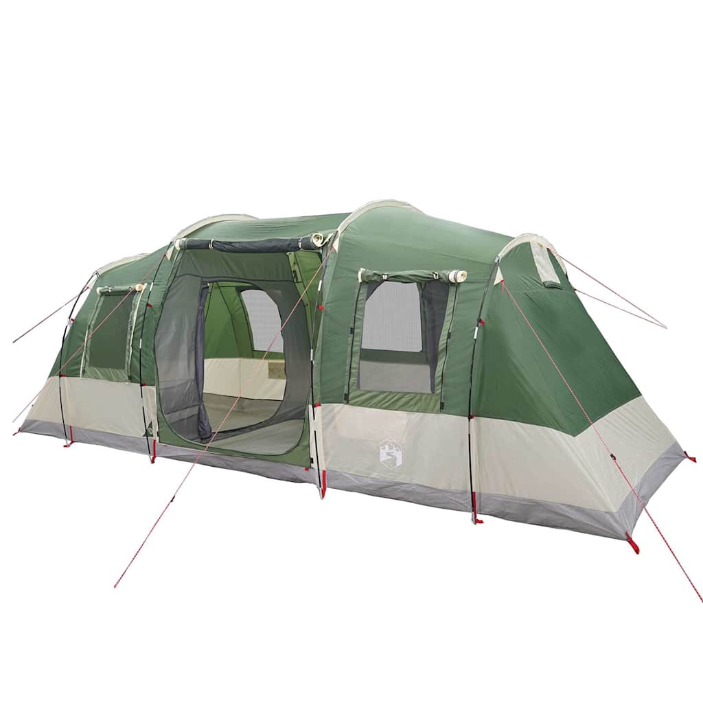 Vidaxl Tunnel Tent à 4 personnes étanche verte