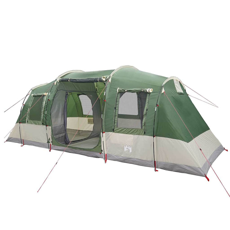 Vidaxl Tunnel Tent à 4 personnes étanche verte