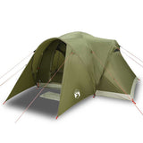 Vidaxl dome tente 6 personnes étanche olive vert olive - afbeelding 2