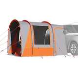 Vidaxl Autotent à 4 personnes étanche gris et orange - afbeelding 1