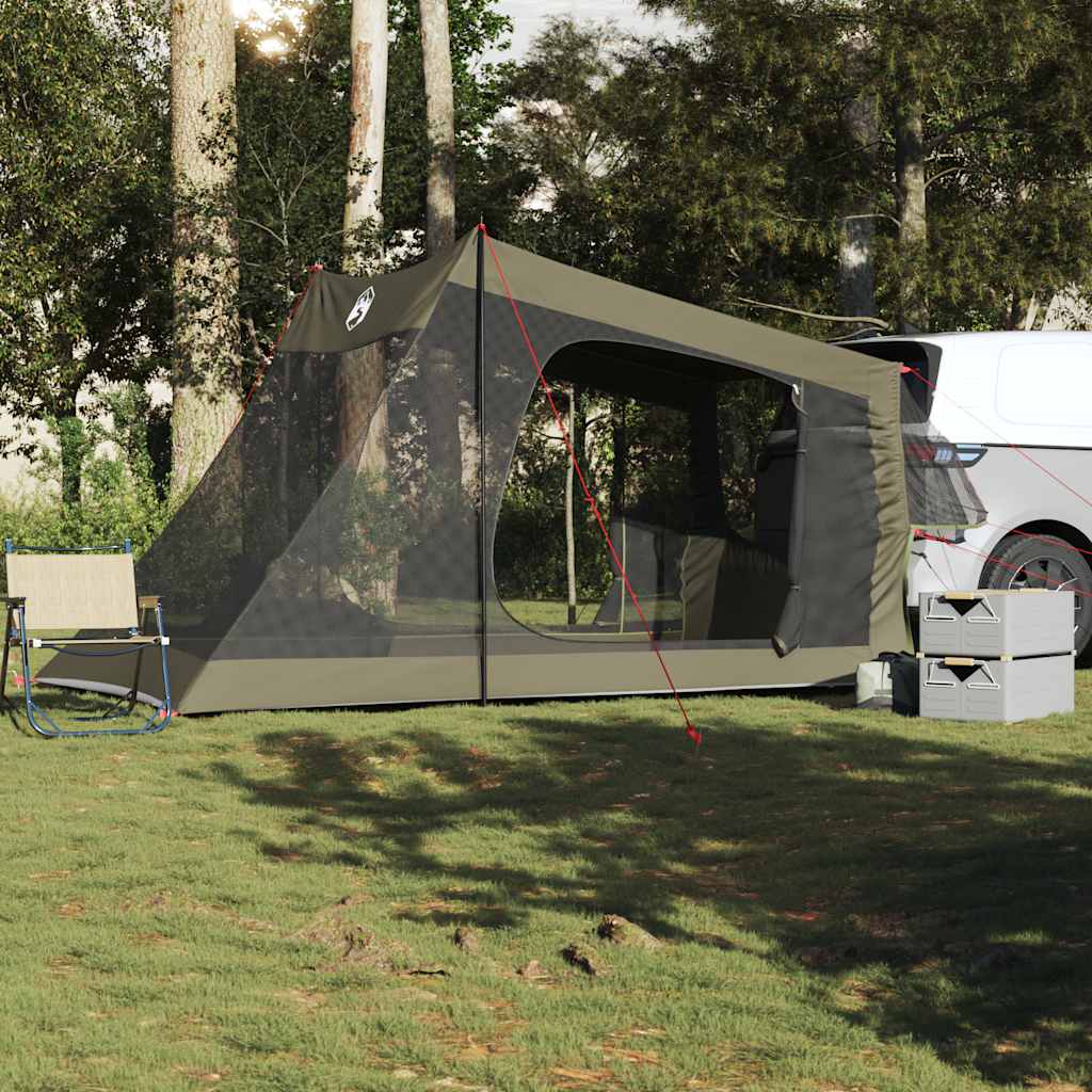 Tente de voiture VidaXL 2 personnes vert olive imperméable