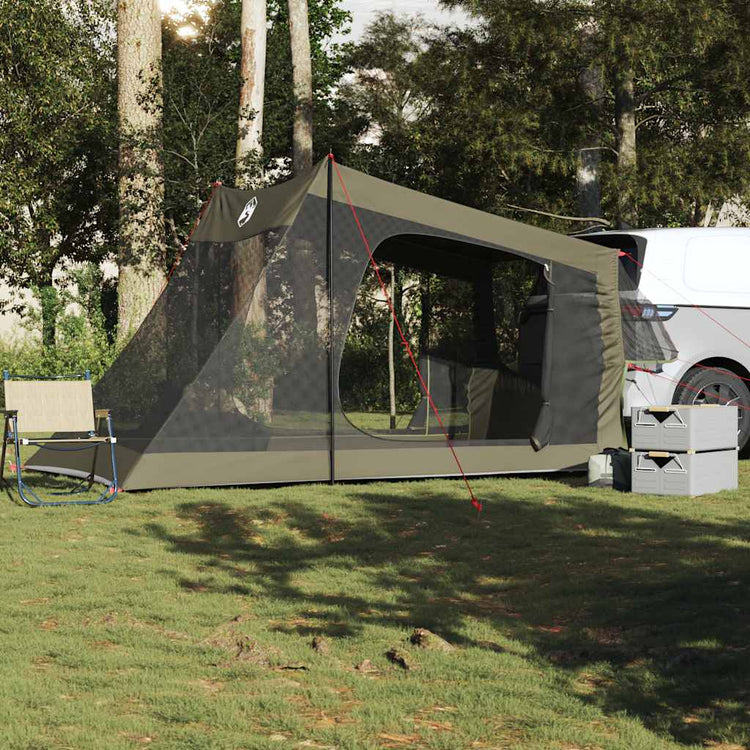 Tente de voiture VidaXL 2 personnes vert olive imperméable