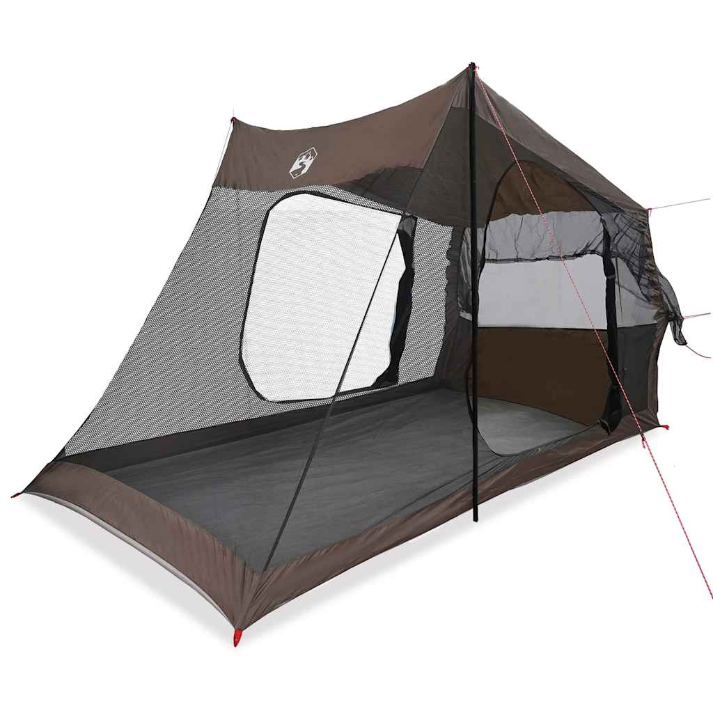 Tente de voiture VidaXL 2 personnes imperméable marron