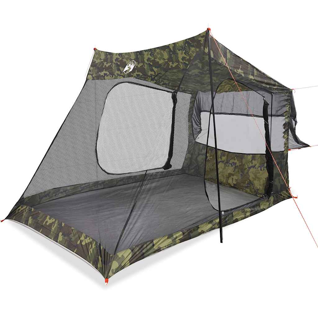Tente de voiture VidaXL 2 personnes camouflage imperméable