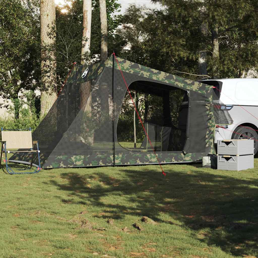 Tente de voiture VidaXL 2 personnes camouflage imperméable