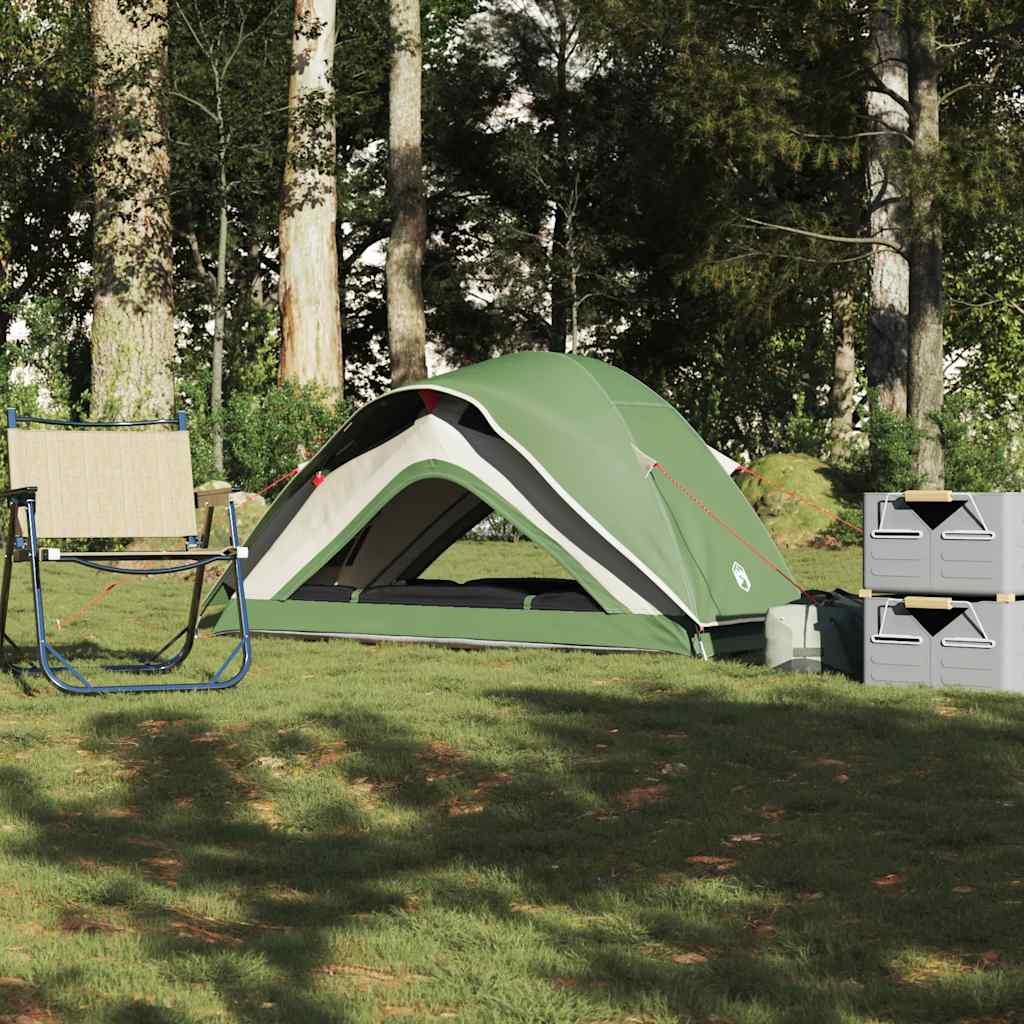 Tente VidaXL 1 personne imperméable verte