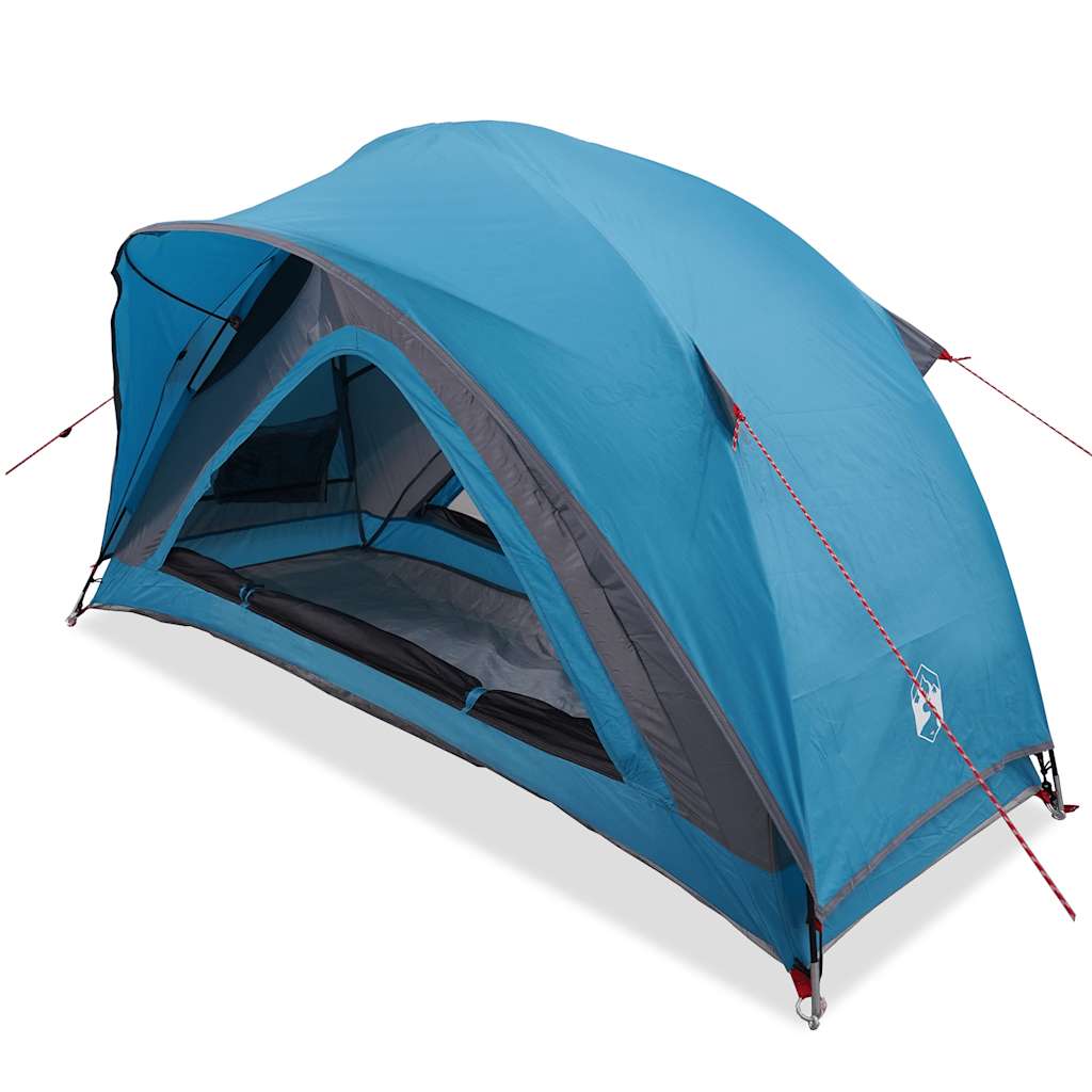 Tente VidaXL 1 personne imperméable bleue