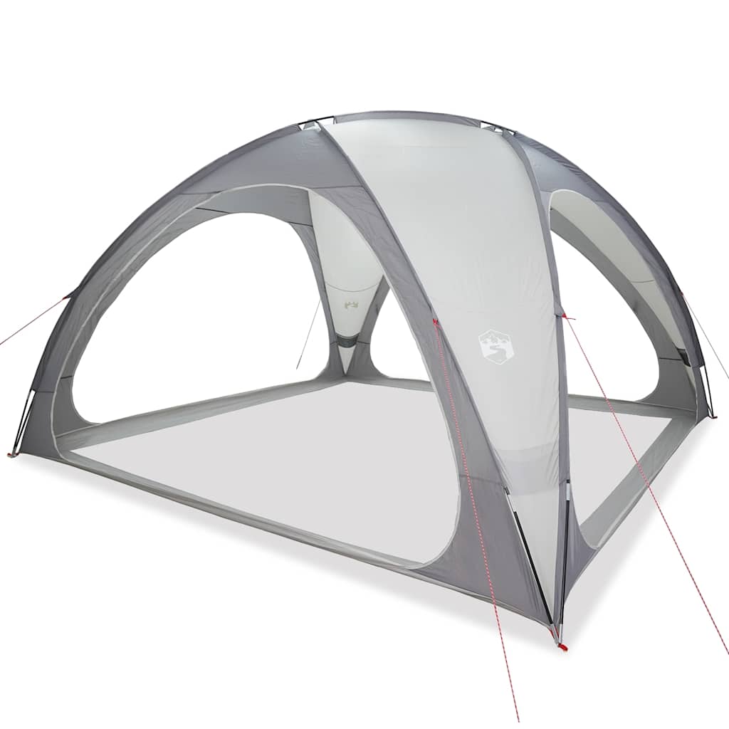 Tente de fête VidaXL imperméable gris