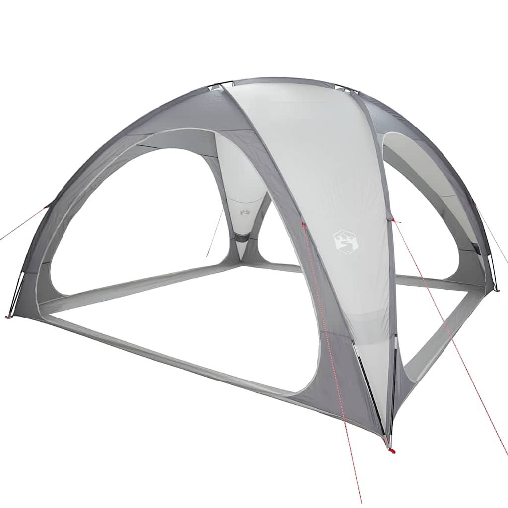 Tente de fête VidaXL imperméable gris