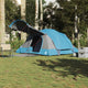 Tente tunnel Vidaxx pour famille 8 personnes imperméable bleu