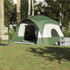 VidaXL tente familiale 6 personnes imperméable vert