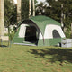 VidaXL tente familiale 6 personnes imperméable vert