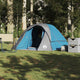 Tente VidaXL 4 personnes imperméable bleue