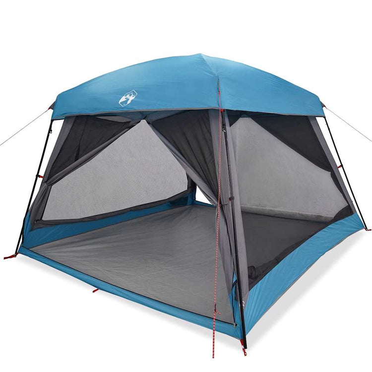 Tente familiale VidaXL 6 personnes imperméable bleue
