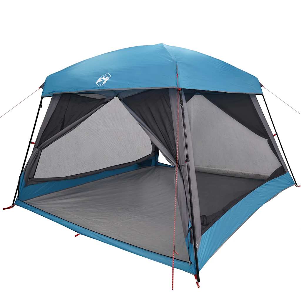 Tente familiale VidaXL 6 personnes imperméable bleue