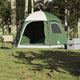 VidaXL tente familiale igloo 6 personnes vert imperméable