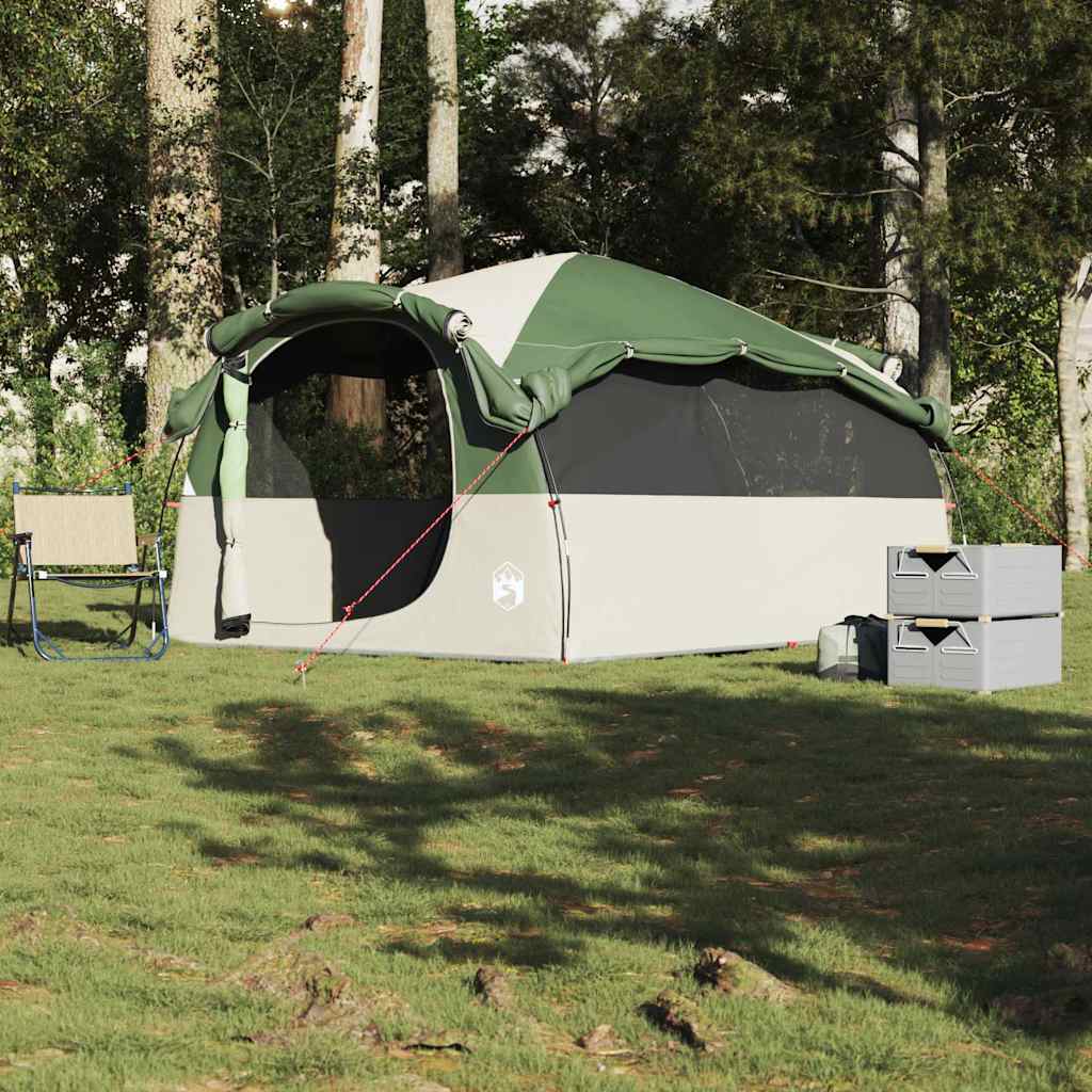 Tente tunnel VidaXL 6 personnes imperméable vert