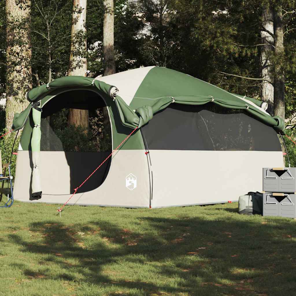 Tente tunnel VidaXL 6 personnes imperméable vert
