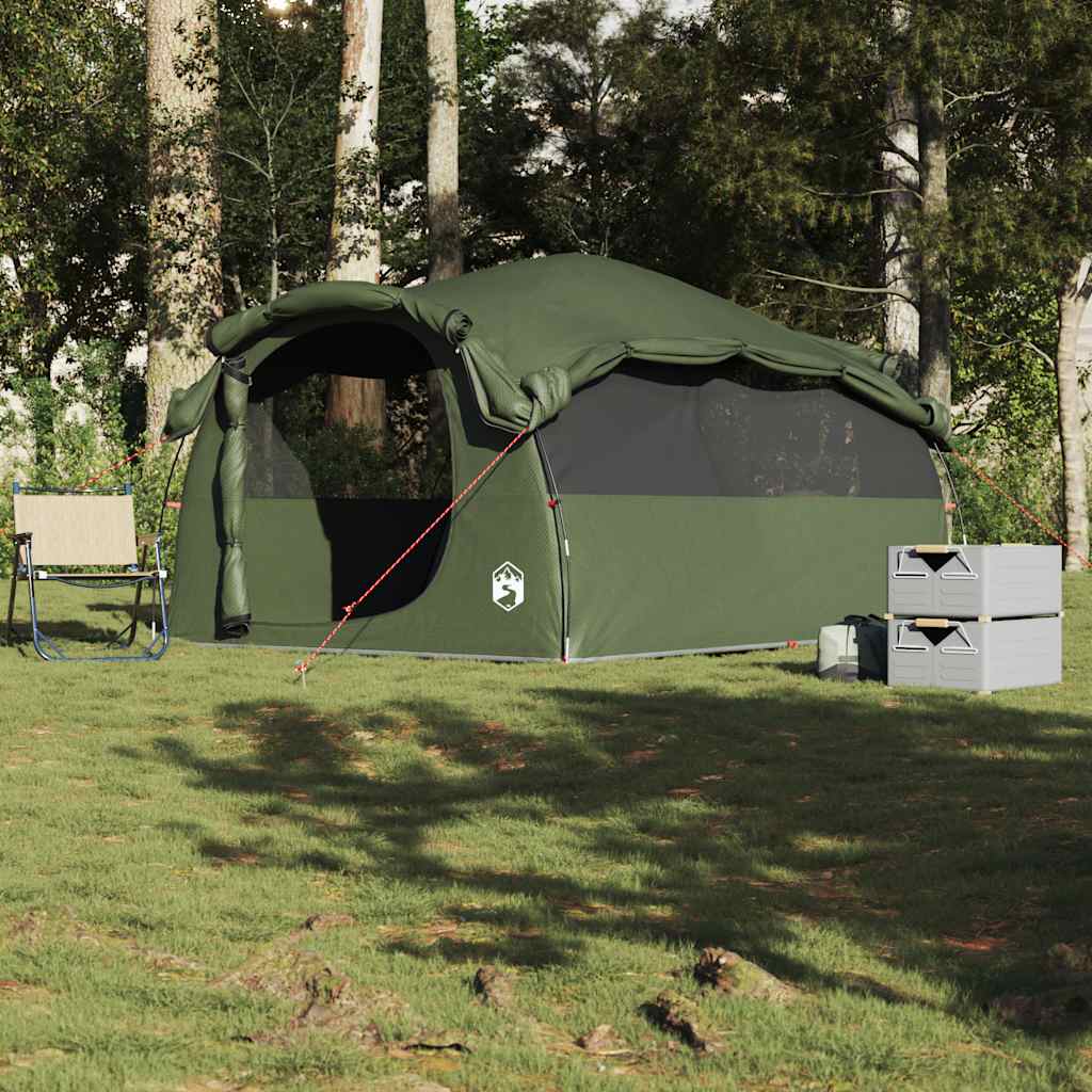 Tente tunnel VidaXL 6 personnes imperméable vert olive