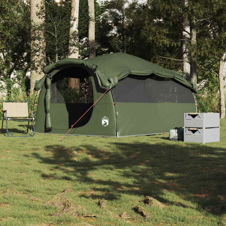 Tente tunnel VidaXL 6 personnes imperméable vert olive